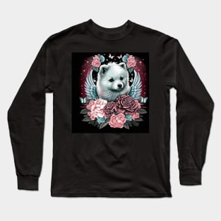 Angelic Samoyed Long Sleeve T-Shirt